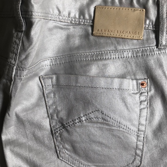 ARMANI EXCHANGE SILVER JEANS - Picture 7 of 8
